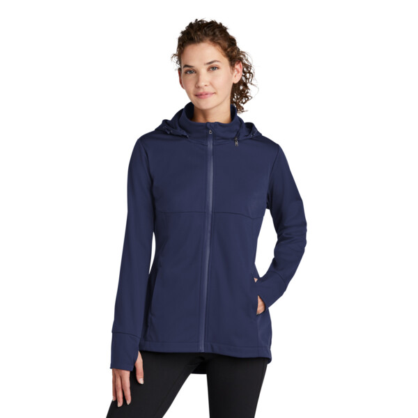 Women's Hooded Soft Shell Jacket Thumbnail