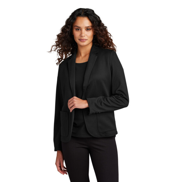 Women's Relaxed Knit Blazer Thumbnail