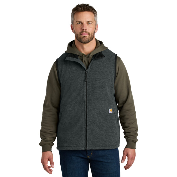Textured Fleece Vest Thumbnail