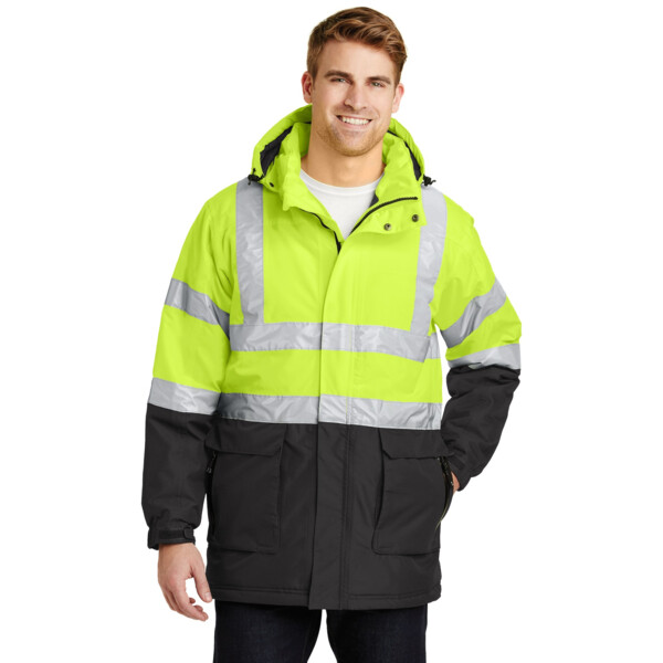 Ansi 107 Class 3 Safety Heavyweight Parka Thumbnail