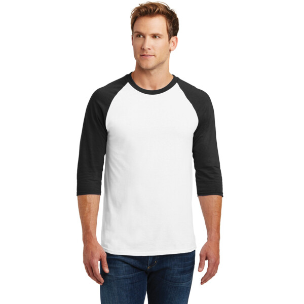 Heavy Cotton ™ 3/4 Sleeve Raglan T Shirt Thumbnail