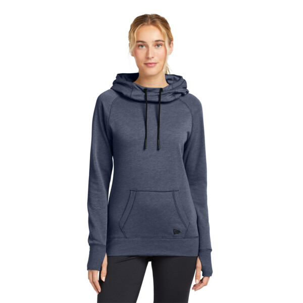 Women's Tri Blend Fleece Pullover Hoodie Thumbnail