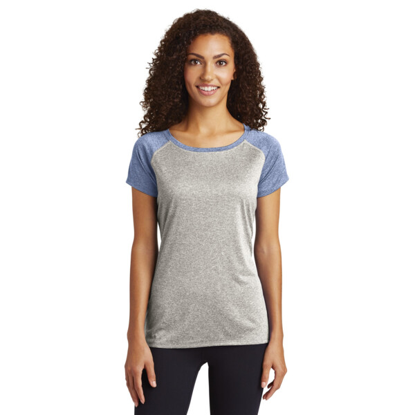 Women's Heather On Heather Contender Scoop Neck Tee Thumbnail