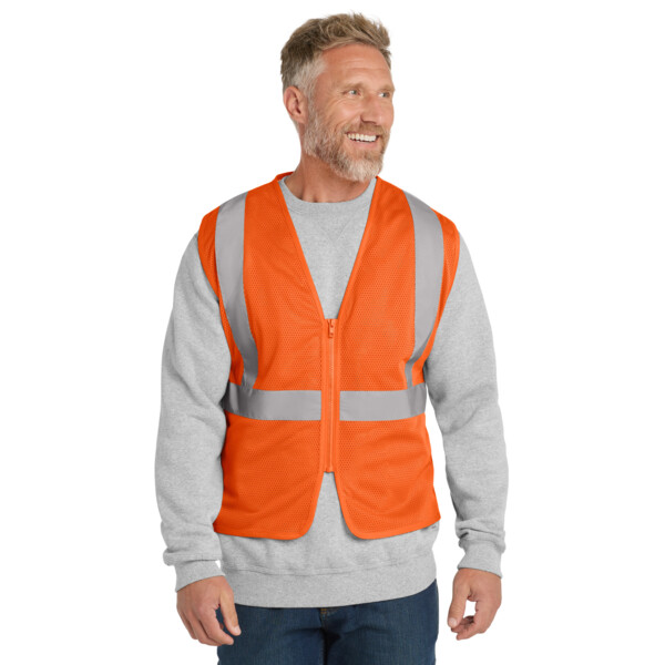 Ansi 107 Class 2 Economy Mesh Zippered Vest Thumbnail